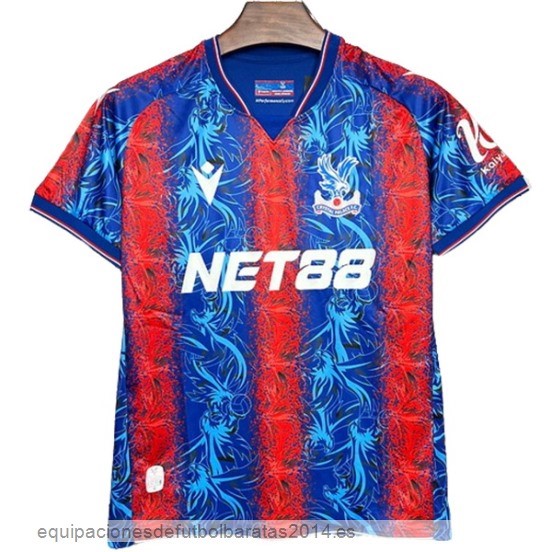 Nuevo Tailandia 1ª Camiseta Crystal Palace 24/25 Azul Rojo Baratas